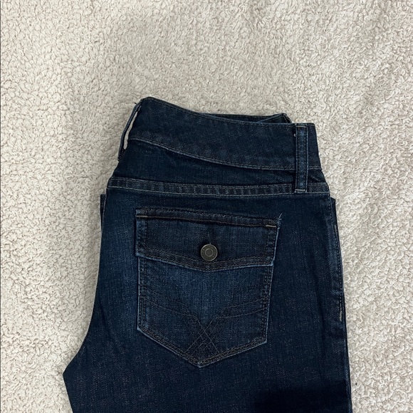 GAP Curvy Bootcut Stretch Jeans Womenβs Size 6 Long Color Atlantic Blue - Picture 3 of 5
